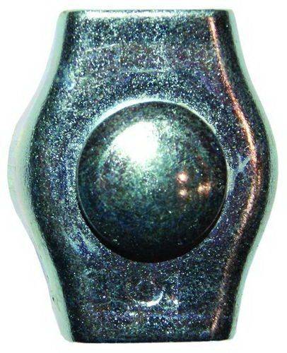 Зажим для стальных канатов 5мм, одинарный оцинк (упак 2шт)   т.м.ЕКТ