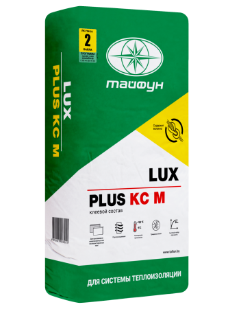 Изображение: состав клеевой полимерминер. кс1 люкс-плюс морозостойкая для теплоиз. материалов и устройства армир. в Минске