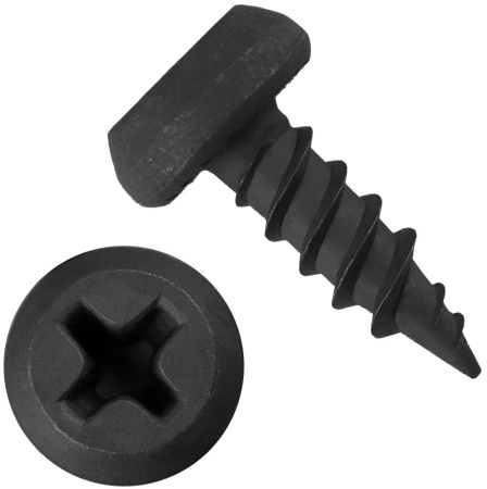 Саморез 3,5х11 острый черный (упак.1500шт) 