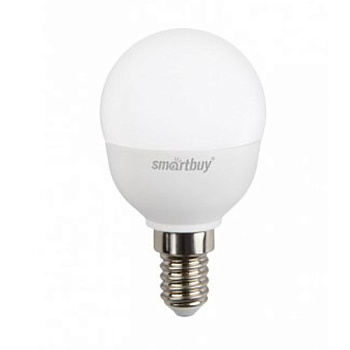 Картинка: светодиодная (led) лампа smartbuy-p45-05w/4000/e14 в Минске