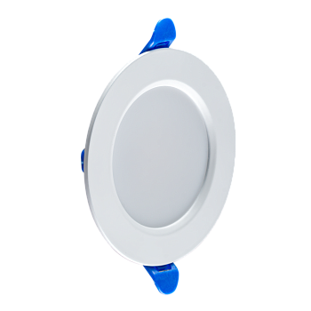 Картинка: светильник светодиод. алюм. корпус,круг, 8w, 4000к,белый,т.м.truenergy в Минске