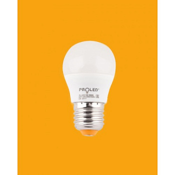 Картинка: лампа светодиодная proled g45-7w/3000k/e27 в Минске