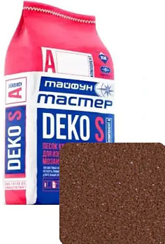 Картинка: песок кварцевый кирпичный а3  "тайфун мастер" deko s (мешок 5,4кг) в Минске