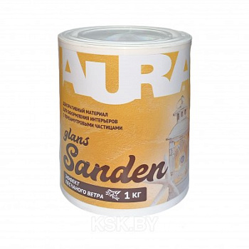 Материал декоративно-отделочный акриловый лакокрасочный «Sanden Glans» цвет «Gold»,  банка 1 кг в Минске - картинка Картинка: материал декоративно-отделочный акриловый лакокрасочный «sanden glans» цвет «gold»,  банка 1 кг в Минске