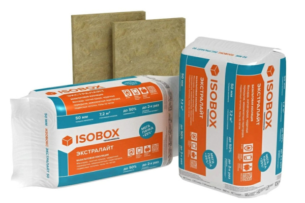 Изображение: изобокс экстралайт 800х600х100мм (50% компрессия) рф в Минске
