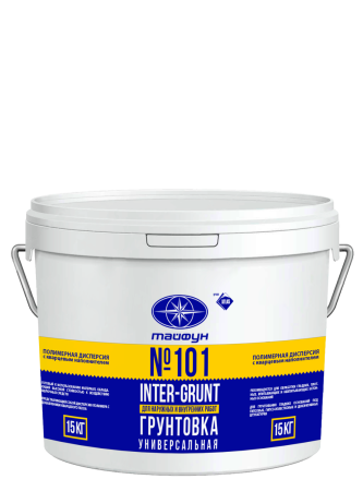 Изображение: тайфун-мастер № 101 грунтовка  "inter-grunt" 15кг в Минске