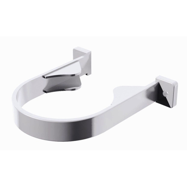 Изображение: хомут трубы polivent пвх (белый) (350шт/кор)   в Минске