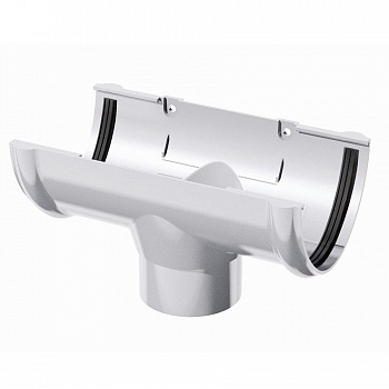 Картинка: воронка желоба polivent пвх (белый) (30шт/кор)  в Минске