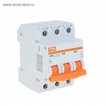 Выключатель авт. ВА 47-29  3Р 16А   в Минске - картинка Картинка: выключатель авт. ва 47-29  3р 16а   в Минске
