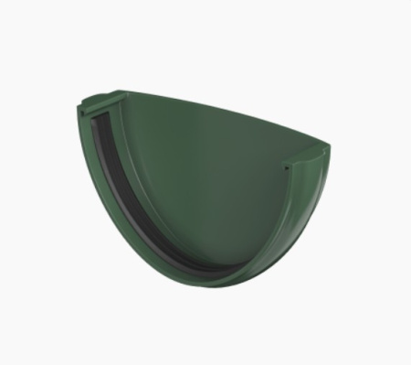 Изображение: заглушка желоба тн пвх (зеленый) (кор.170шт)  в Минске