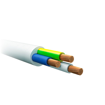 Провод ПВС 3х1,5 (2х1,5+.1х1,5) ГОСТ (100м),белый TDM в Минске - картинка Картинка: провод пвс 3х1,5 (2х1,5+.1х1,5) гост (100м),белый tdm в Минске