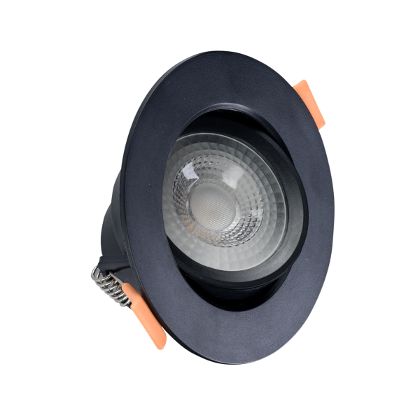 Светильник встраив. поворот. круг, 5W, 4000К,черный,т.м.TruEnergy в Минске - изображение Изображение: светильник встраив. поворот. круг, 5w, 4000к,черный,т.м.truenergy в Минске