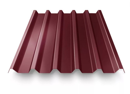 Профнастил ПСА 20/Эконом(0,4мм)-Пэ-RAL3005  (1,7м) в Минске - изображение Изображение: профнастил пса 20/эконом(0,4мм)-пэ-ral3005  (1,7м) в Минске