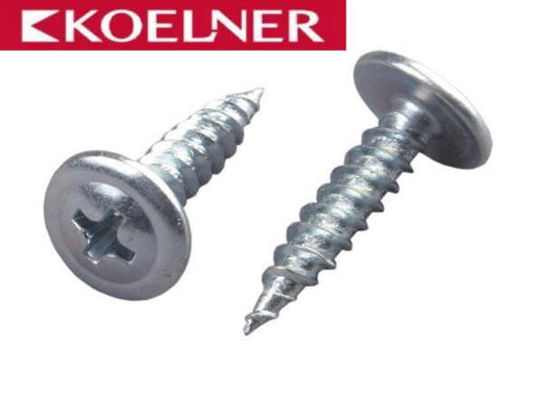Шуруп самосверлящий для тонких пластин с прессшайбой WFS-4213 (упак/1000шт) т.м. KOELNER Шуруп самосверлящий для тонких пластин с прессшайбой WFS-4213 (упак/1000шт) т.м. KOELNER
