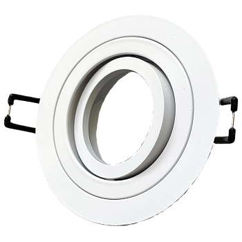 Светильник встраиваемый поворотный под лампу GU5.3, алюминий, круг, белый, IP20, TrueEnergy    в Минске - картинка Картинка: светильник встраиваемый поворотный под лампу gu5.3, алюминий, круг, белый, ip20, trueenergy    в Минске