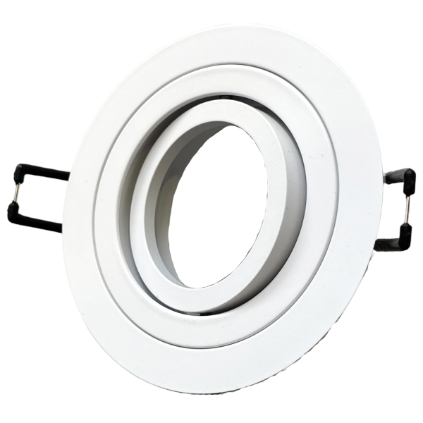 Светильник встраиваемый поворотный под лампу GU5.3, алюминий, круг, белый, IP20, TrueEnergy    в Минске - изображение Изображение: светильник встраиваемый поворотный под лампу gu5.3, алюминий, круг, белый, ip20, trueenergy    в Минске