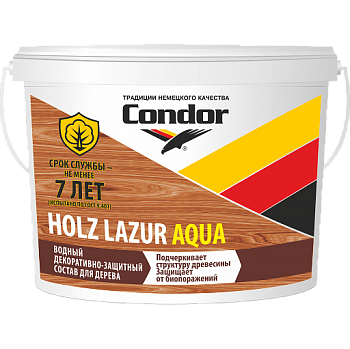 Лак ВД-АК защитно-декоративный «Holz Lazur Aqua» цвет «венге» (ведро 2,5 кг) в Хатежино - картинка Картинка: лак вд-ак защитно-декоративный «holz lazur aqua» цвет «венге» (ведро 2,5 кг) в Хатежино