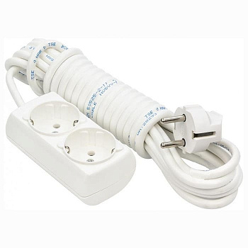 Удлинитель 2гн2м с/з белый BR-1552-2 в Минске - картинка Картинка: удлинитель 2гн2м с/з белый br-1552-2 в Минске