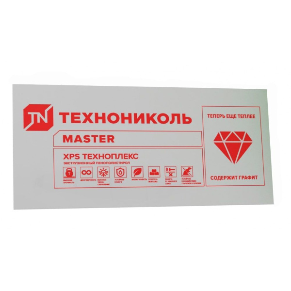 Экструзионный пенополистирол ТЕХНОПЛЕКС 1200х600х20  в Минске - изображение Изображение: экструзионный пенополистирол техноплекс 1200х600х20  в Минске