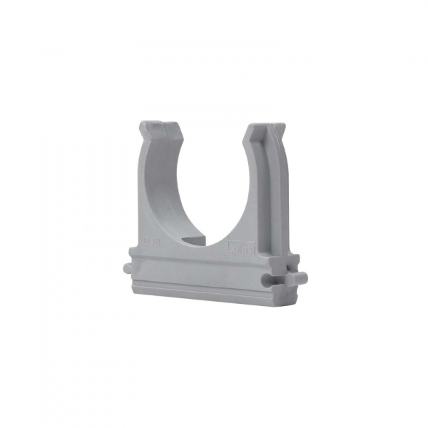 Крепеж-клипса для трубы 40мм (пласт)  т.м.Кабельмаркет в Минске - изображение Изображение: крепеж-клипса для трубы 40мм (пласт)  т.м.кабельмаркет в Минске