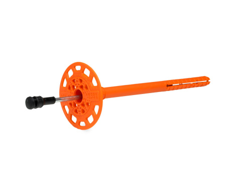 Дюбель тарельчатый 10х160 со стальным гвоздем с термоголовкой TDI-10 (упак/250шт) РБ в Минске - изображение Изображение: дюбель тарельчатый 10х160 со стальным гвоздем с термоголовкой tdi-10 (упак/250шт) рб в Минске