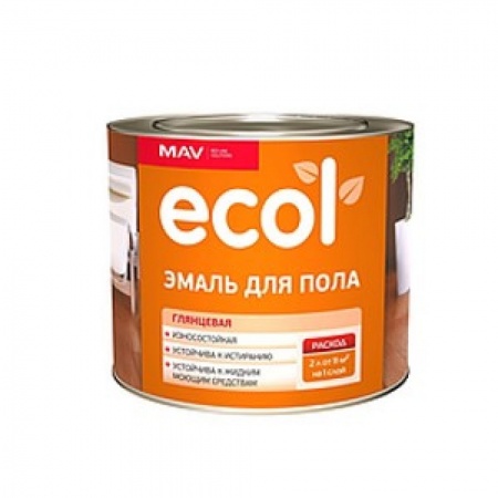 Эмаль ECOL для пола (ПФ-266) золотисто-коричневая глянцевая 2,4л (2кг) РБ в Минске - изображение Изображение: эмаль ecol для пола (пф-266) золотисто-коричневая глянцевая 2,4л (2кг) рб в Минске