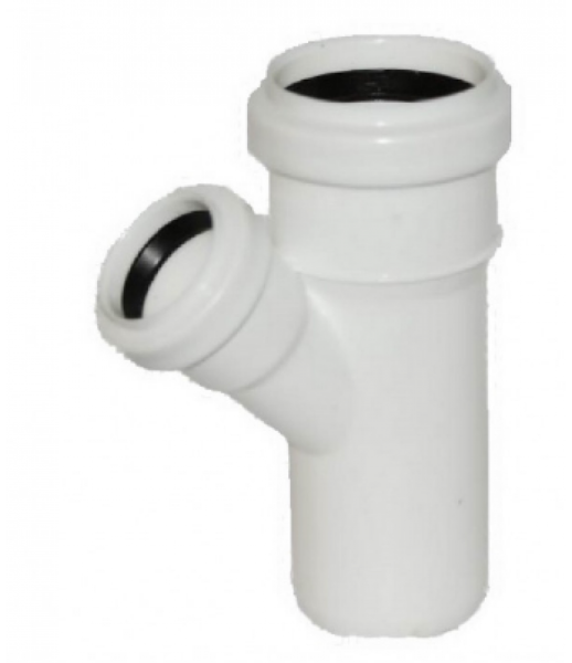 Изображение: тройник кан. пп 50х32х45 (белый) armakan в Минске